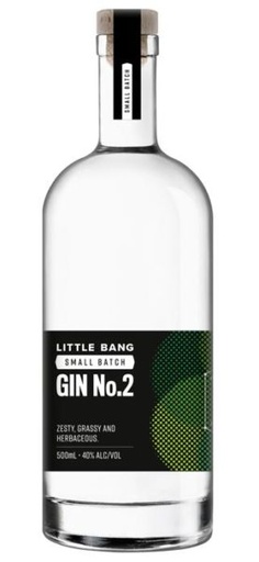 [GIN2B500-SI] Little Bang Gin No.2 Small Batch 500ml Bottle
