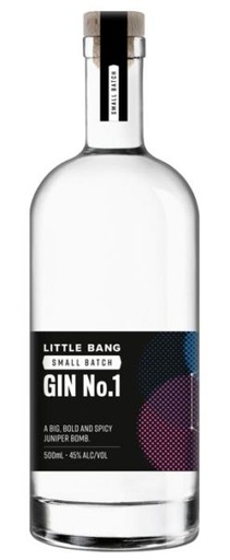 [GIN1B500-SI] Little Bang Gin No.1 Small Batch 500ml Bottle